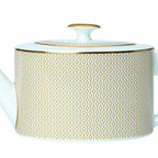 Thumbnail image #2 for Steelite International William Edwards, Diamond 82115AND0337 Oval Bone China Teapot with Lid, 19.375 oz
