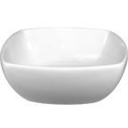 Thumbnail image #1 for International Tableware Quad QP-31 Square Porcelain Fruit Dish, 6 oz, 3-3/4" x 3-3/4" x 1-1/2"H Case of 3 Dozen