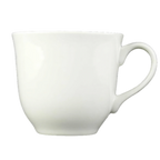 Thumbnail image #1 for Vertex China London LD-1 Porcelain Coffee Cup, 7 oz, with Handle, Bone White Case of 3 Dozen