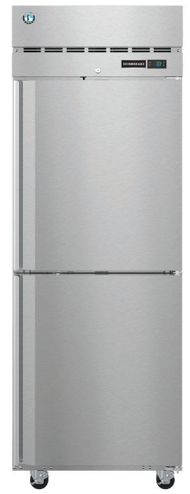 Product image #5 for Hoshizaki Steelheart One-Section Reach-In Refrigerator with Half-Height Solid Left-Hinged Doors, 23.1 Cu. Ft.