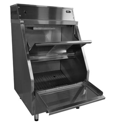 Product image #3 for Carter-Hoffmann CW2E Top-Loading Forced-Air Nacho Chip Warmer, 3.00 Cu. Ft. Capacity