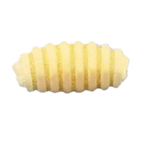 Thumbnail image #1 for Arcobaleno Pasta Equipment AEX130 & AEX130M#190 Gnocchi Sardi Extruder Die, 12mm, Ridged, Bronze
