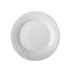 Thumbnail image #1 for Tuxton China Sandbar GDP-008 11-3/4" Round Porcelain Plate, White 1 Dozen