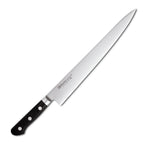 Thumbnail image #1 for Korin Inc HMI-MOSU-240 Sujihiki Slicer, 9-7/16" Blade, Right-Handed, 70/30 Bevel, Forged Molybdenum Steel