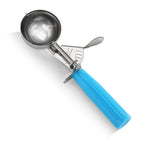 Thumbnail image #1 for New Star Foodservice Inc. 34820 Ice Cream Disher Scoop, Size 16, Stainless Steel, Blue Handle Case of 72