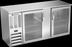 Thumbnail image #2 for Beverage Air 68-Inch Two-Section Glass Door Back Bar Cooler with Stainless Steel Top