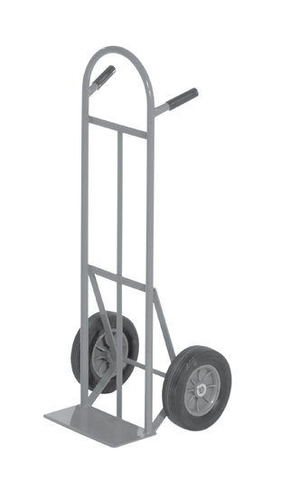 Product image #6 for Channel Steel Stocking Hand Truck with Dual Pin Handles and Mold-On Rubber Wheels