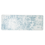 Thumbnail image #1 for Libbey Schonwald, Shabby Chic 9332630-63072 Porcelain Rectangular Platter, 11-3/4 x 4-1/4 in, Structure Blue, Narrow Rim