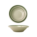 Thumbnail image #1 for International Tableware Verona VE-11 Round Ceramic Fruit Bowl, 5 oz., 4-3/4" Diameter x 1-1/4"H Case of 3 Dozen