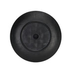 Thumbnail image #2 for Cal-Mil Sedona 22328-9-13 Round Melamine Plate, 9" Diameter, Black Case of 6