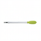 Thumbnail image #1 for Browne USA Foodservice Cuisipro 74708724 Silicone Tongs, 12-inch, Applegreen, Stainless Steel Handle Case of 6