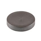 Thumbnail image #1 for Korin Inc PLL-297 Charcoal Gray Round China Plate, 8-1/2" Diameter x 1-1/2" High