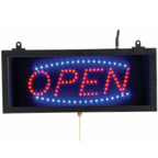 Thumbnail image #1 for AARCO Products OPE02S LED OPEN Sign, 16-1/8"W x 6-3/4"H, 3 Display Modes