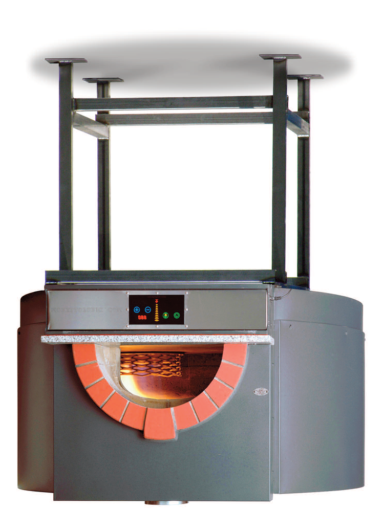 Product image #5 for Morello Forni PG130 Gas-Fired Round Pizza Oven with 51-Inch Cooking Diameter and Stand Base