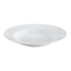 Thumbnail image #1 for CAC China Everest EVT-3 Porcelain Soup Plate, 10 oz, 9 in Round, Bone White Case of 2 Dozen