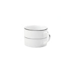 Thumbnail image #1 for Ten Strawberry Street Royal Silver Double Line RDSL0009C China Can Cup, 8 oz, Royal Silver Double Line Case of 24