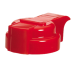 Thumbnail image #1 for TableCraft Products Option 3248RT Red Plastic Condiment Dispenser Top, Dishwasher Safe, Fits PP32, PP48 & PP64 Case of 500