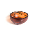 Thumbnail image #1 for Steelite International Kenny Mack, Wave KMK1028TOR Round Resin Condiment Bowl, 8 oz., Tortoise, 4-3/4" Dia. x 2-3/4"H