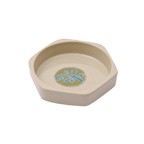 Thumbnail image #1 for Korin Inc M-149A Hexagonal Melamine Sauce Dish, 1 oz, 4" Diameter