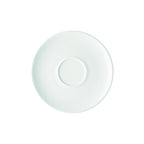 Thumbnail image #1 for Global Tableware Collective G. Benedikt GBISC17A6 Porcelain Coupe Saucer, 7", Round, Isabelle
