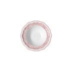 Thumbnail image #1 for Steelite International Folio, Porcelain 62564FP816 Round Porcelain Rim Fruit Dish, 5.5 x 1.75 in, Willow Rim Rose Case of 2 Dozen
