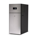 Thumbnail image #1 for F&O Imports Vitrifrigo FG20I-SX-BLACK Countertop Refrigerator, 0.5 cu. ft., 2-Gallon Milk Container Capacity, Black