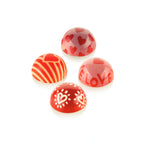 Thumbnail image #1 for Louis Tellier US Silikomart STAMPC Silicone Chocolate Stamp Mold, 1.22" Diameter x 0.66"H, with Handle, Set of 4 Case of 6