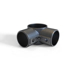 Thumbnail image #1 for NBR Equipment BR-2 Corner Cross Brace, Tubular Rail Support, Fits 1-5/8" Legs and 1-1/4" Cross Rails, Aluminum