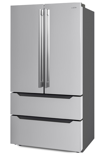 Product image #6 for KoolMore 22.5 Cu. Ft. French Door Refrigerator with Bottom Freezer, Stainless Steel