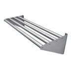 Thumbnail image #1 for ATSMFG MET MET-TDDS-3615 ATS MFG Tubular Wall-Mounted Dish Drainage Shelf, Stainless Steel, 36"W x 15"D