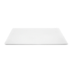 Thumbnail image #1 for G.E.T. M1324F-NW Rectangular Flat Melamine Serving Tray, Display White, 24 x 13.5 x 0.5 in Case of 2