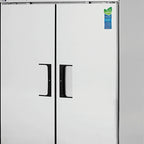 Thumbnail image #5 for Everest Refrigeration ESF2 Two-Section Reach-In Freezer, 48 Cu. Ft., Self-Contained Top-Mounted Refrigeration, Solid Locking Doors