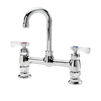 Thumbnail image #4 for Krowne Royal Series 15-825L 8-Inch Center Raised Deck Mount Manual Faucet with 3-1/2-Inch Gooseneck Spout, Ceramic Valves, Low Lead