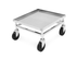 Thumbnail image #4 for Aluminum Single-Stack 20 x 20 Cup/Glass Rack Dolly
