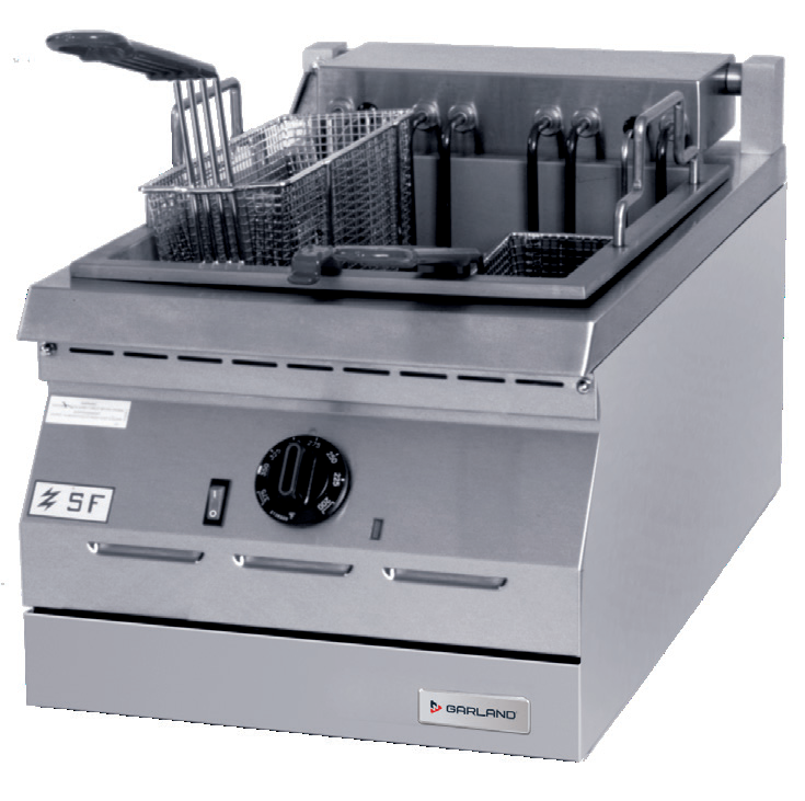 Product image #2 for Garland Designer Series 15-Inch Countertop Electric Super Fryer, Single Fry Pot, 17 lb. Fat Capacity