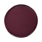 Thumbnail image #1 for G.E.T. Maya - EGS DG11R-PG Round Melamine Plate, 11 1/4" Diameter, Purple Glaze Case of 6