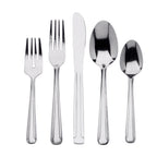 Thumbnail image #2 for Browne USA Foodservice Dominion 5502 Teaspoon, 6", Medium Weight, 18/0 Stainless Steel, Mirror Finish 1 Dozen