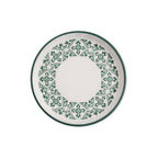 Thumbnail image #1 for Cardinal Santa Anita, Valentina FP766 7-Inch Forest Green Stoneware Gourmet Plate 1 Dozen