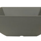 Thumbnail image #1 for Thunder Group Classic 69008SG Square Melamine Bowl, 60 oz, 8 x 8 x 3-1/4 in, Stone Gray Case of 2 Dozen