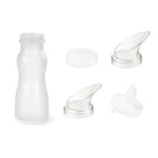 Thumbnail image #1 for G.E.T. SA-16SDB-KIT Salad Dressing Bottle Kit, 6 Clear 16 oz Bottles with Storage Lids and Juice Pour Spouts