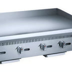 Thumbnail image #5 for Dukers Appliance Co., USA Ltd. DCGMA60 . Gas Countertop Griddle, 60"W, 1" Smooth Steel Plate, 5 Independent Manual Controls