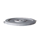 Thumbnail image #1 for Thunder Group PLTC032GL 32-Gallon Gray Plastic Round Snap-On Trash Can Lid Case of 10