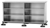 Thumbnail image #5 for Weather-All Stainless Steel Portable Back Bar, 3-Sided Enclosed, 8-Foot