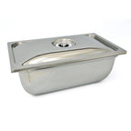 Thumbnail image #2 for Sammic 5140117 Vacuum Container Cover, 1/2 GN, Stainless Steel, with Valve and Gasket
