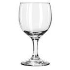 Thumbnail image #1 for Libbey Embassy 3764 All-Purpose Stemmed Wine Glass, 8.5 oz, Partially Tempered