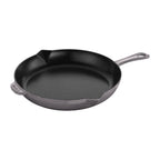 Thumbnail image #2 for Zwilling J.A. Henckels Staub® 1004497 12-Inch Enameled Cast Iron Fry Pan, Induction Ready, Graphite Grey