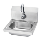 Thumbnail image #4 for Krowne HS-11 Wall-Mounted Stainless Steel Hand Sink with Electronic Gooseneck Faucet and Mounting Bracket