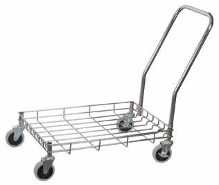 Product image #6 for Wire Dough Box Dolly for 18 x 26 Dough Boxes, 400 lb Capacity