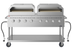Thumbnail image #6 for KoolMore Commercial Outdoor Mobile Charbroiler Grill with Dual 30-Inch Pizza Ovens and 8 Burners