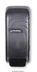 Thumbnail image #2 for San Jamar Oceans Manual Wall-Mount Soap and Hand Sanitizer Dispenser, 800 mL, Translucent Black Pearl